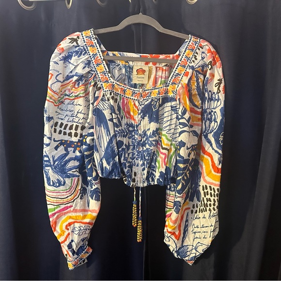 Farm Rio square top - Picture 2 of 11